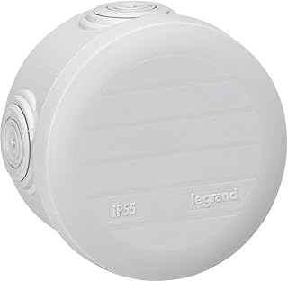 LEGRAND | Boîte De Dérivation D.70 Plexo, Étanchéité Renforcée Avec Bouchons De Protection, Fermeture Par Enclipsage Manuel, Entrées Pré-Défonçables Pour Presse-Étoupe