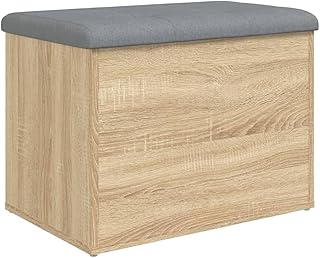 vidaXL Banc de Rangement Chêne Sonoma 62x42x45 cm Bois d