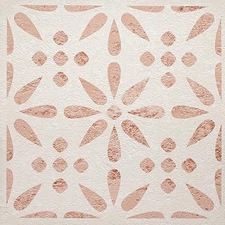 d-c-fix dalle PVC adhésive sol Ancien Fleur - 11 pièces - imperméable autocollant - carrelage revêtement carreaux pour salle de bain, cuisine & salon 30.5x30.5 cm